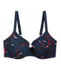Flexifit&trade; Floral Full Cup T-Shirt Bra A-E
