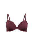Jasmine Lace Wired Demi Cup Bra (A-E)
