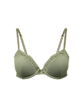 Jasmine Lace Wired Demi Cup Bra (A-E)