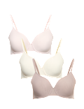 3 Pack Wired Full Cup Bras (A-E)