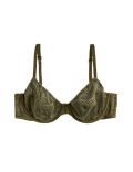 Body Lace Wired Demi Cup Bra A-E