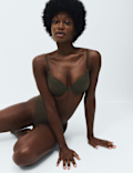 Body Lace Wired Demi Cup Bra A-E