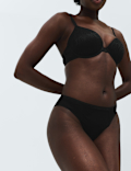 Body Lace Wired Demi Cup Bra A-E