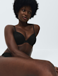 Body Lace Wired Demi Cup Bra A-E