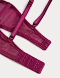 Jasmine Lace Sheer Wired Demi Cup Bra A-E