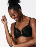 Olivia Embroidered Non-Padded Balcony Bra B-E