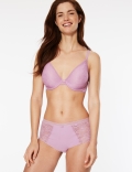 Body Lace Non-Padded Plunge Bra B-E