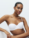 2 Pack Wired Strapless Bras (A-E)