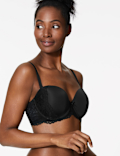 Louisa Lace Padded Strapless Bra A-E