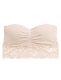 Lace Bandeau Strapless Bra