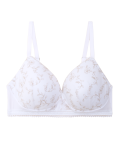 Archive Embroidery Non Wired Plunge Bra A-E