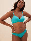 3pk Cotton Non Wired Full Cup T-Shirt Bra A-E