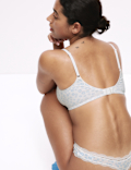 3pk Cotton Non Wired Full Cup T-Shirt Bra A-E