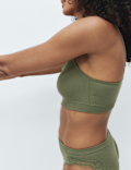 Jasmine Lace Non Wired Seamfree Crop Top