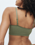 Jasmine Lace Non Wired Seamfree Crop Top