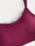Jasmine Lace Non Wired Seamfree Crop Top