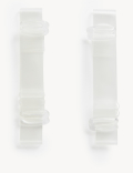 Detachable Clear Bra Straps - Wider Width