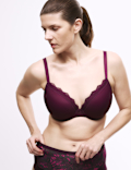 3pk Padded Wired Plunge Bras F-H