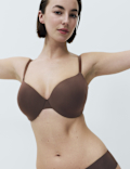Body Invisibles&trade; Padded Wired Demi Cup Bra F+