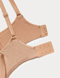 Body Invisibles&trade; Padded Wired Demi Cup Bra (F+)