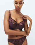 Amelia Lace Wired Full Cup Bra F-J