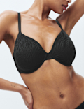 Body Lace Wired Demi Cup Bra (F+)