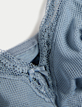 Jasmine Lace Trim Non Wired Bralette F+