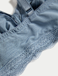 Jasmine Lace Trim Non Wired Bralette F+