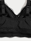Jasmine Lace Trim Non Wired Bralette F+