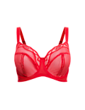 Mesh Wired Extra Support Bra (F-J)