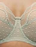 Mesh Wired Extra Support Bra (F-J)