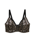 Mesh Wired Extra Support Bra F-J