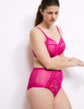 Mesh Wired Extra Support Bra (F-J)