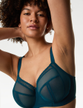 Mesh Wired Extra Support Bra (F-J)