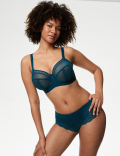 Mesh Wired Extra Support Bra (F-J)