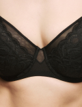 Amelia Lace Natural Lift Wired Full Cup Bra (F+)