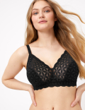 Floral Lace Full Cup Bralette DD-GG