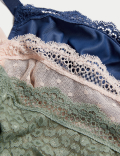 3pk Wired Full Cup Bras F-H