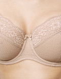 Jasmine Lace Wired Balcony Bra (F-H)