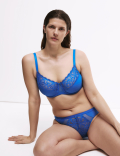 Amelia Lace Wired Minimiser Bra (C-H)