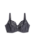 Amelia Lace Wired Minimiser Bra (C-H)