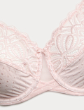 Amelia Lace Wired Minimiser Bra (C-H)