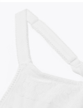 Cotton & Lace Wired Minimiser Bra C-F