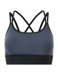 Medium Impact Strappy Back Padded Sports Bra