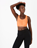Mesh High Impact Non-Wired Sports Bra A-E