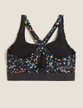 Animal Print Medium Impact Sports Bra