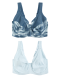2pk Ultimate Support Wired Sports Bras F-H