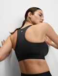 Ultimate Support Zip Front Sports  Bra F-H