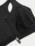Ultimate Support Zip Front Sports  Bra F-H