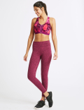 Extra High Impact Zip Front Sports Bra A-H
